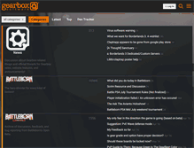 Tablet Screenshot of forums.gearboxsoftware.com